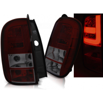 Pilotos Traseros Led Dacia Duster 04.10- Led Bar Rojo Ahumado