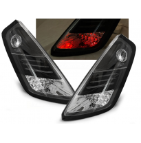 Pilotos Traseros Led Fiat Grande Punto 09.05-09 Negro Led