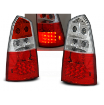 Pilotos Traseros Led Ford Focus Mk1 10.98-10.04 Kombi Rojo/Blanco Led