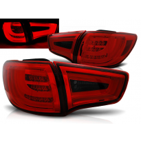 Pilotos Traseros Led Kia Sportage Iii 10- 04.14 Rojo Ahumado Led Bar