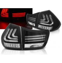 Pilotos Traseros Led Lexus Rx 330 / 350 03-08 Led Bar Negro
