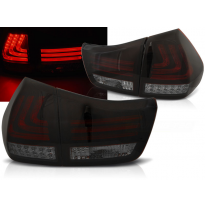 Pilotos Traseros Led Lexus Rx 330 / 350 03-08 Led Bar Rojo Ahumado Negro