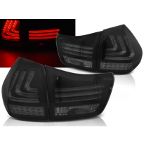 Pilotos Traseros Led Lexus Rx 330 / 350 03-08 Led Bar Ahumado Negro