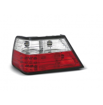 Pilotos Traseros Led Mercedes W124 E-Klasa 01.85-06.95 Rojo/Blanco Led