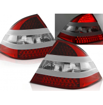 Pilotos Traseros Led Mercedes W220 S-Klasa 09.98-05.05 Rojo/Blanco Led