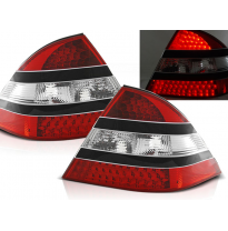Pilotos Traseros Led Mercedes W220 S-Klasa 09.98-05.05 Red Negro Led