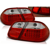 Pilotos Traseros Led Mercedes W208 Clk 03.97-04.02 Rojo/Blanco Led