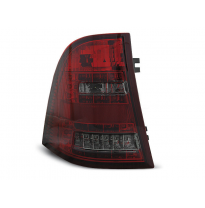 Pilotos Traseros Led Mercedes W163 Ml M-Klasa 03.98-05 Rojo Ahumado Red
