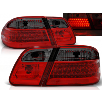 Pilotos Traseros Led Mercedes W210 95-03.02 Rojo Ahumado Led