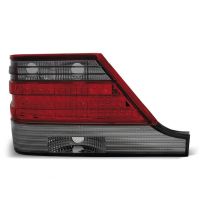 Pilotos Traseros Led Mercedes W140 95-10.98 Rojo Ahumado Led