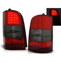 Pilotos Traseros Led Mercedes Vito V-Klasa W638 96-03 Rojo Ahumado Led