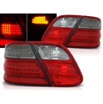 Pilotos Traseros Led Mercedes Clk W208 03.97-04.02 Rojo Ahumado Led