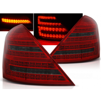 Pilotos Traseros Led Mercedes W221 S-Klasa 05-09 Rojo Ahumado Led
