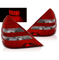 Pilotos Traseros Led Mercedes R170 Slk 04.96-04 Rojo/Blanco Led