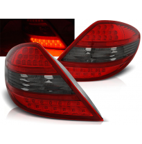 Pilotos Traseros Led Mercedes R171 Slk 04-11 Rojo Ahumado Led