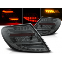 Pilotos Traseros Led Mercedes C-Klasa W204 Sedan 07-10 Ahumado Led Bar
