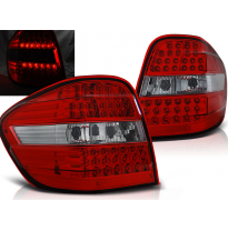 Pilotos Traseros Led Mercedes M-Klasa W164 05-08 Rojo/Blanco Led