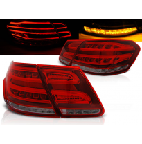 Pilotos Traseros Led Mercedes W212 E-Klasa 09-13  Rojo Ahumado Led