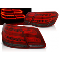 Pilotos Traseros Led Mercedes W212 E-Klasa 09-13 Rojo Ahumado Led