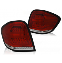 Pilotos Traseros Led Mercedes M-Klasa W164 05-08 Red White Led