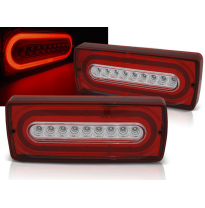Pilotos Led Mercedes W463 G-Klasa 90-12 Rojo Blanco Led