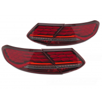PILOTOS TRASEROS LED ROJOS compatibles con MERCEDES CLASE C C205 14-21 OE LED