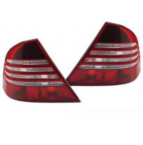 PILOTOS TRASEROS LED ROJO BLANCO compatibles con MERCEDES W220 S-KLASA 09.98-05.05