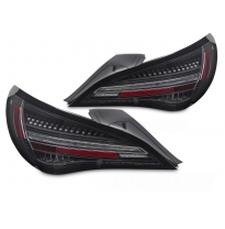 PILOTOS TRASEROS LED SEQUENCIALES NEGRAS PARA MERCEDES CLA C117 13-16 BOMBILLA OE