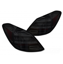 PILOTOS TRASEROS LED AHUMADOS SEQUENCIALES para MERCEDES CLASE C W205 14-21