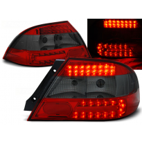 Pilotos Traseros Led Mitsubishi Lancer 7 Sedan 04-07 Rojo Ahumado Led