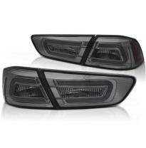 Pilotos Traseros Led Mitsubishi Lancer 8 Sedan 08-11 Smoke Led Bar