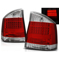 Pilotos Traseros Led Opel Vectra C Sedan Hb 04.02-08 Rojo/Blanco Led