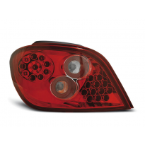 Pilotos Traseros Led Peugeot 307 04.01-07 Rojo/Blanco Led