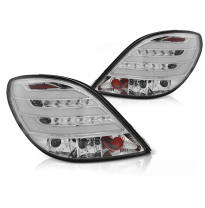 Pilotos Traseros Peugeot 207 3d/5d 05.06-06.09 Chrome Led Bar