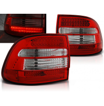 Pilotos Traseros Led Porsche Cayenne 02-06 Rojo/Blanco Led