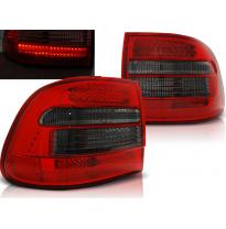 Pilotos Traseros Led Porsche Cayenne 02-06 Rojo Ahumado Led