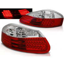 Pilotos Traseros Led Porsche Boxster 96-04 Rojo/Blanco Led
