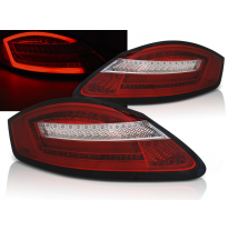 Pilotos Led Porsche Boxster 987 / Cayman 05-08 Rojo Blanco Con Intermitentes Dinamicos