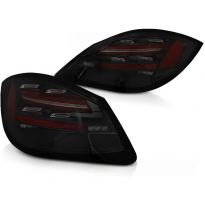 Pilotos Traseros Porsche Boxster / Cayman 987 09-12 Led Bar Black-Smoke Intermitentes Dinamicos