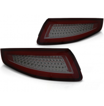 Pilotos Traseros Porsche 911 997 04-09 Red Smoke Intermitentes Dinamicos Led Bar
