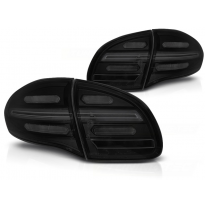 Pilotos Traseros Porsche Cayenne 10-15 Black Smoke Intermitentes Dinamicos