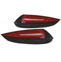 Pilotos Traseros Led Rojo Blanco Para Porsche 911 997 09-12