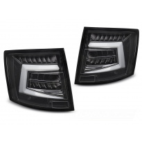 PILOTOS TRASEROS LED NEGRAS PARA SKODA OCTAVIA III 12-20 SW BOMBILLA OEM