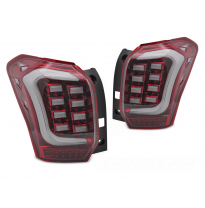 PILOTOS TRASEROS LED DE BARRA ROJAS Y BLANCAS compatibles con SUBARU FORESTER IV 13-18