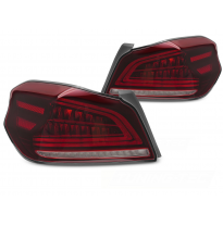 PILOTOS TRASEROS LED ROJOS compatibles con SUBARU WRX 14-21