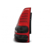 Pilotos Traseros Led Toyota Land Cruiser 120 03-09 Rojo Ahumado Led