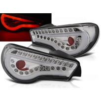 Pilotos Traseros Led Toyota Gt86 12- Led Bar Cromado