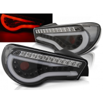 Pilotos Traseros Led Toyota Gt86 12- Led Bar Negro