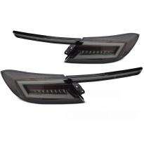 PILOTOS TRASEROS LED DE BARRA DORADA AHUMADA INTERMITENTE DINAMICO aptas para TOYOTA GR86 21-