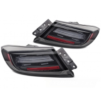 LUCES TRASERAS DE BARRA LED NEGRAS Intermitente Dinamico valido para TOYOTA GR86 21-